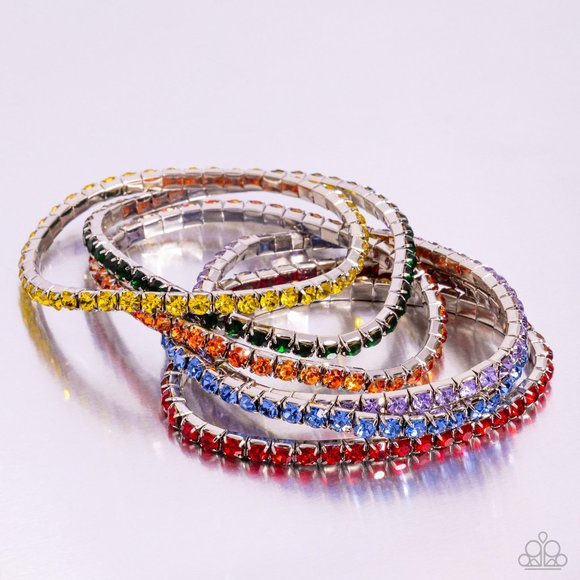 Rock Candy Range - Multi Bracelet - Picture 3 of 3